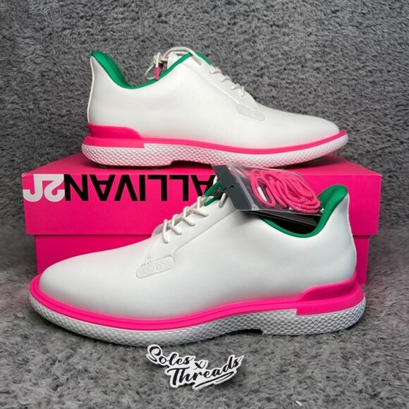 G/Fore Gallivan2r T.P.U. Golf Shoe Size 11 Men White Pink GMF000058 - Picture 1 of 9